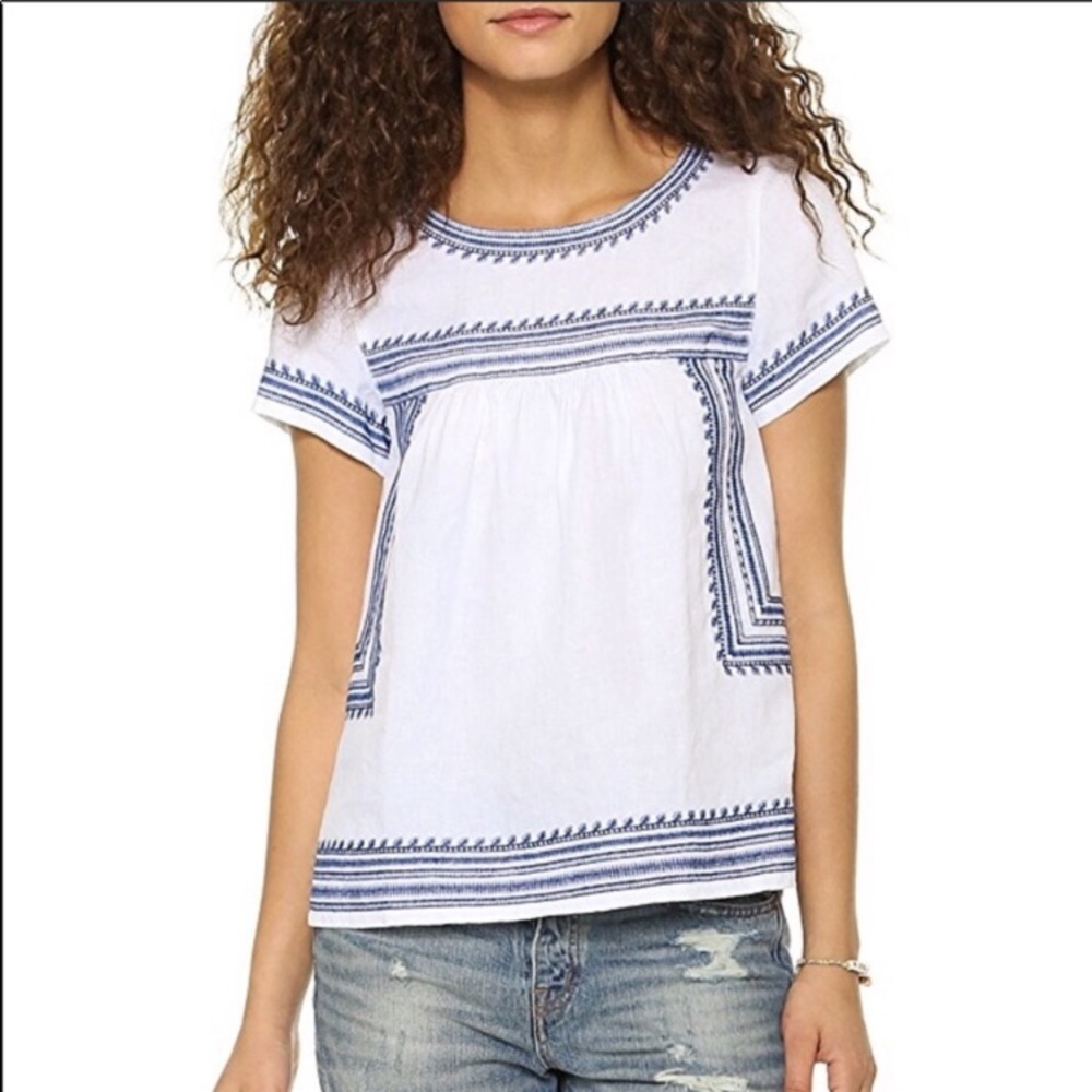Madewell linen top